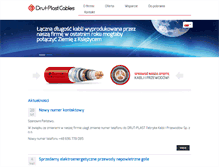 Tablet Screenshot of drutplast.com.pl
